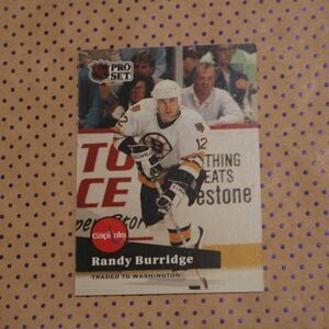 Randy Burridge #4 Hockey Card